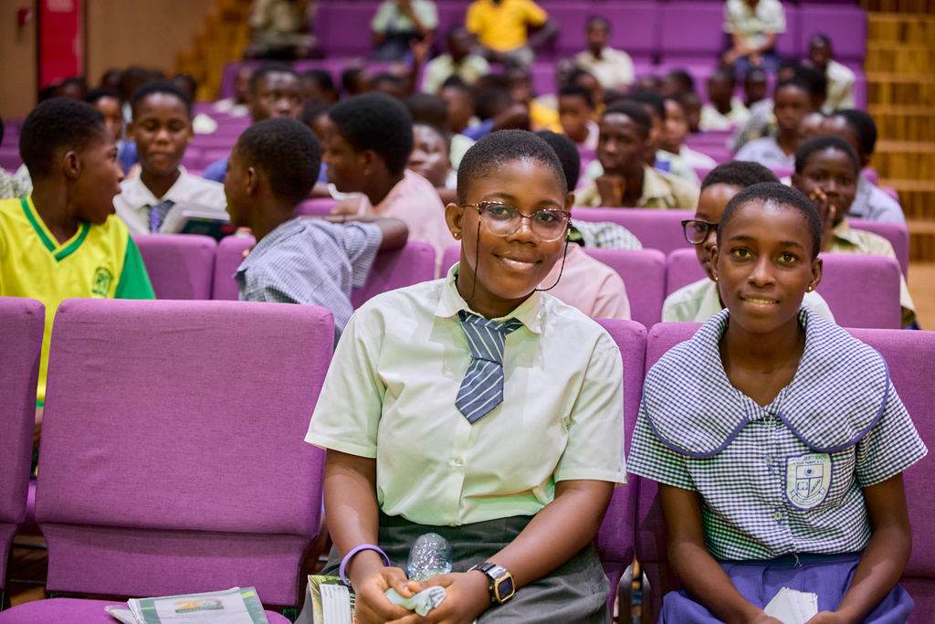 Speaker at a youth event