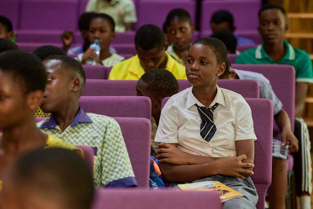 Youth event moment
